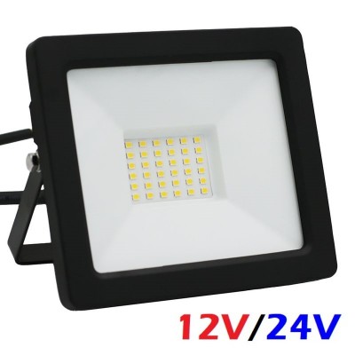 Προβολέας LED 30W 12V/24V 3300lm 120° IP65 4000K Λευκό Φως Ημέρας 3-330221